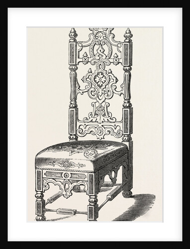 Papier Mache Chair by Anonymous
