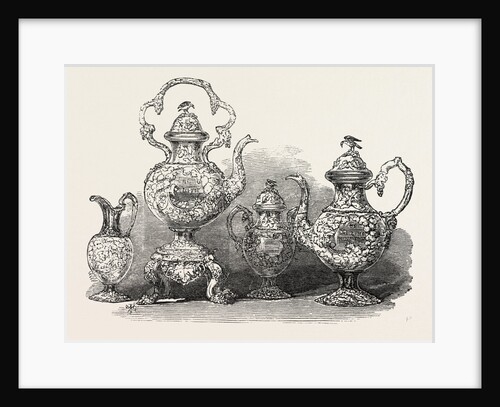 Tea Service of Californian Gold by Anonymous