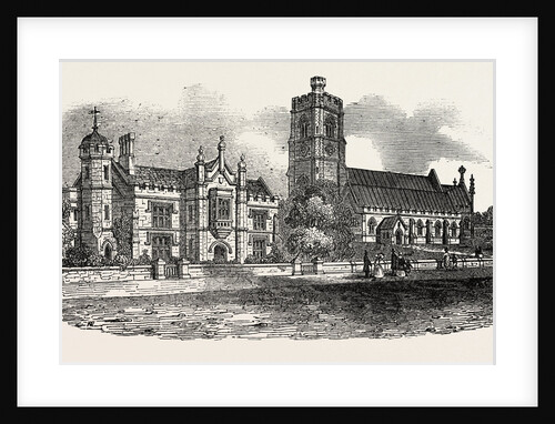 Homerton Parsonage and Church by Anonymous