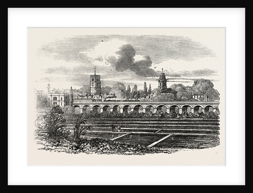 Hackney Station, and Watercress Plantation, London by Anonymous