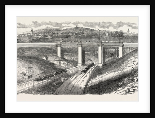 Viaduct Across the Great Northern Railway by Anonymous