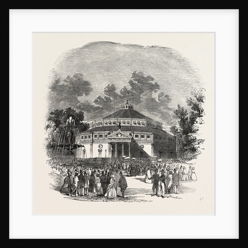 Exterior of the Circus of the Champs Elysees, Paris, France by Anonymous