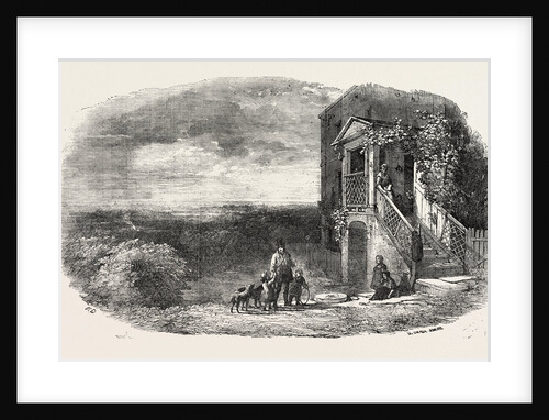 Hog Hill House and View Over the Forest Towards Chigwell by Anonymous