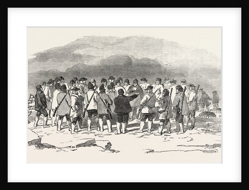 Captain Austin's Arctic Expedition: Captain Austin Addressing an Exploring Party by Anonymous