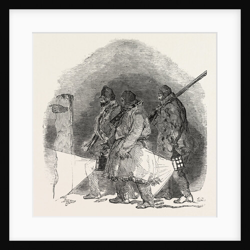 Captain Austin's Arctic Expedition: Going Out to Dinner by Anonymous