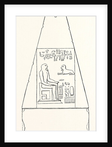 Upper Portion of Cleopatra's Needle by Anonymous