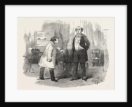 Scene from the New Comedy of Tender Precautions, at the Princess' Theatre, London by Anonymous