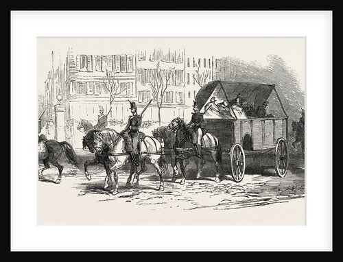 The Revolution in France: Waggon for the Wounded, 1851 by Anonymous