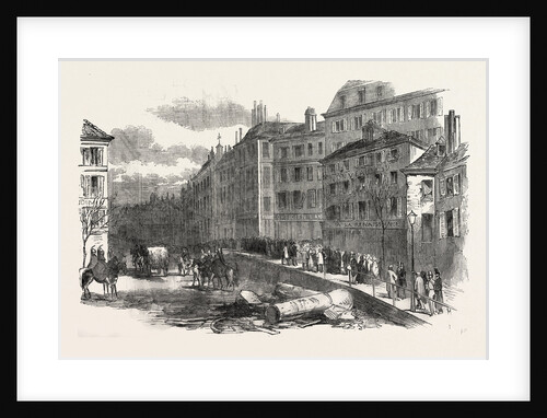 The Revolution in France: Barricade, Boulevard Bonne Nouvelle, Paris, 1851 by Anonymous