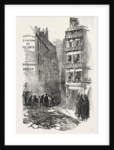 The Revolution in France: Barricade of the Rue De Rambuteau, Paris, 1851 by Anonymous