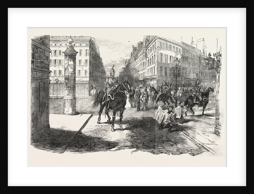 The Revolution in France: Aspect of the Boulevards, 1851 by Anonymous