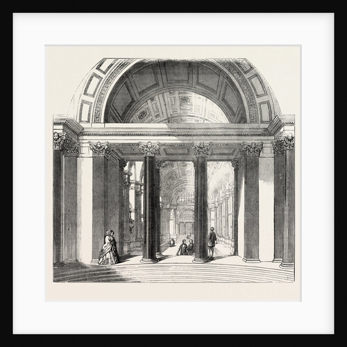 Part of the Crown Court, Showing the Great Hall in the Distance, St. George's Hall, Liverpool by Anonymous