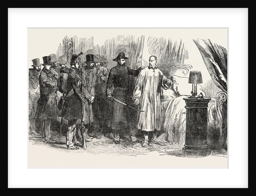 The Revolution in France: Arrest of General Changarnier, 1851 by Anonymous