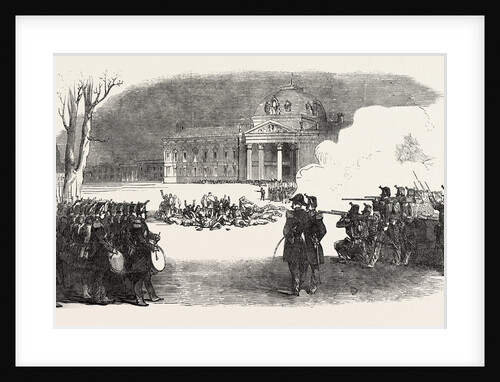 The Revolution in France: Troops Shooting Insurgents by Anonymous