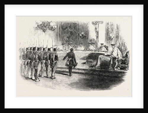 The Last Sitting of the High Court of Justice, France by Anonymous