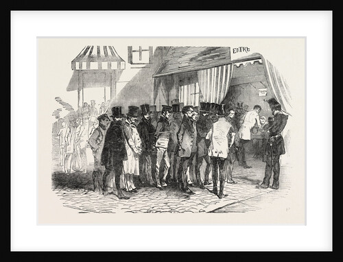 The Presidential Election in Paris: Taking the Votes, France, 1851 by Anonymous