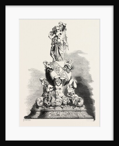 The Great Exhibition: Centre-Piece (the Seasons), in Oxydised Silver by Anonymous