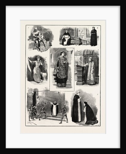 Lord Tennyson's Play of Becket, at the Lyceum Theatre, London by Anonymous