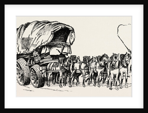 Stage Wagon, 1808, UK by Anonymous