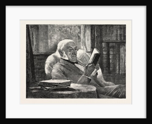 Mr. Gladstone in His Study at Hawarden: The New Canadian Portrait, UK by Anonymous