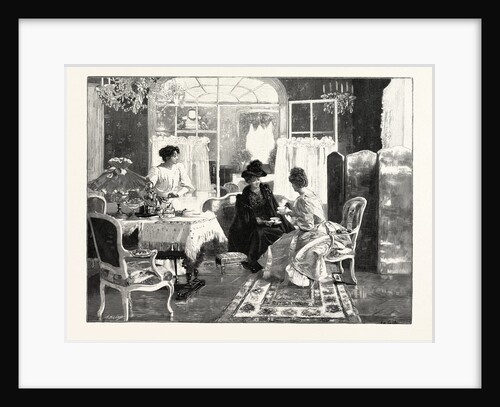 Tea and Scandal, in the Salon Des Champs Elysees, 1892 by Anonymous