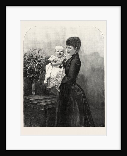 The Princess of Wales and Her Granddaughter, UK by Anonymous