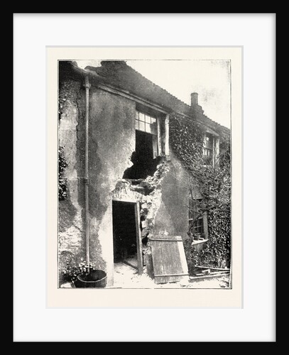 The Landslip at Sandgate: A House at Sandgate, UK by Anonymous