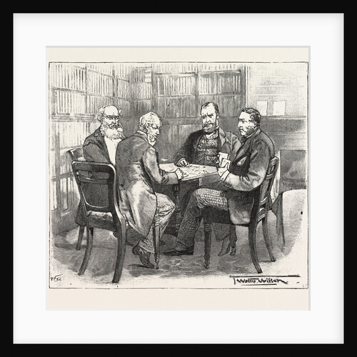 A Member Whist Party at the Athenaeum Club by Anonymous