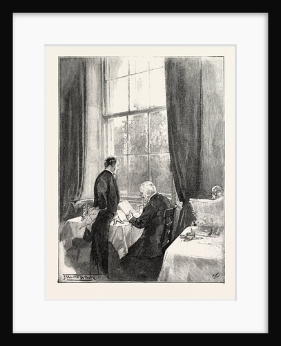 The Coffee Room, Athenaeum Club, Pall Mall, London by Anonymous