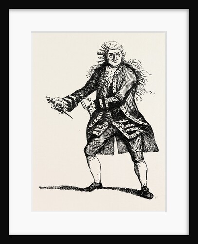 Garrick As Macbeth by Anonymous
