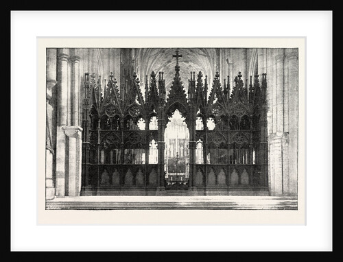 Eight Hundredth Anniversary of Winchester Cathedral: The Choir Screen, UK by Anonymous