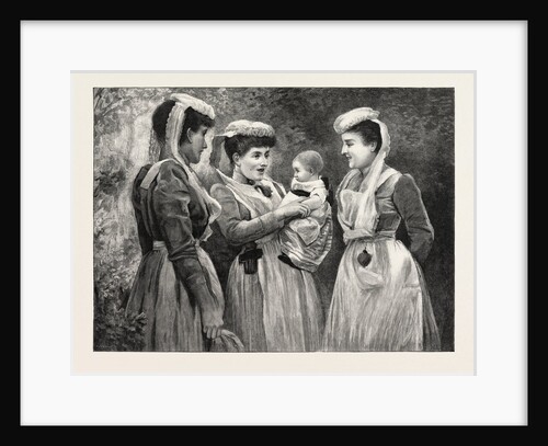 The Pet of the Hospital Nurses, Victorian Era Painter, UK by Anonymous