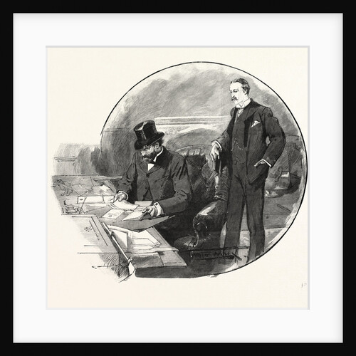 A Division in the House of Commons: The Government Whips: Mr. E. Marjoribanks and Mr. T. Ellis, UK by Anonymous