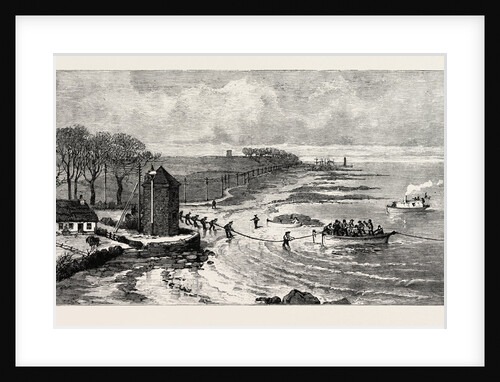 Submarine Telephone Between Scotland and Ireland: Donaghadee, County Down by Anonymous