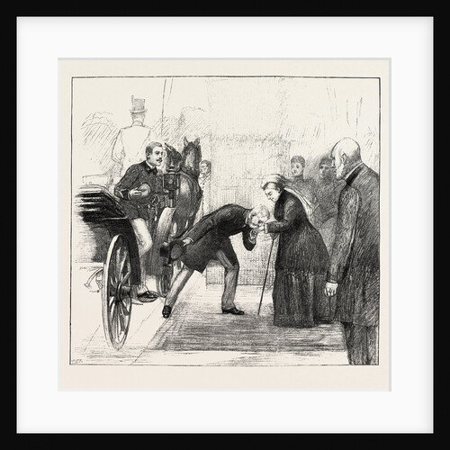 Visit of the King of Italy and the Duke of Aosta to Queen Victoria at Florence, Italy, 1893 by Anonymous