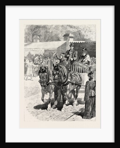 May-Day: The Cart-Horse Parade, Prize-Winners by Anonymous