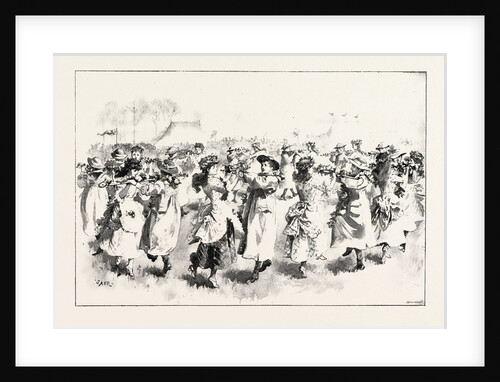 May-Day Festivities: A Pastoral Dance at St. Mary Cray, UK by Anonymous