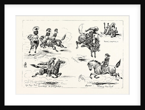Buffalo Bill at Earl's Court: Sketches in the Wild West Arena, London by Anonymous
