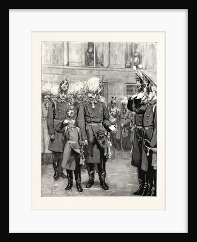 The Reception of the Crown Prince of Prussia Into the First Regiment of Guards at Potsdam by Anonymous