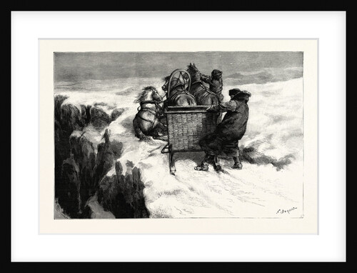 A Drive Through a Snowstorm in the Famine-Stricken Districts of Russia by Anonymous