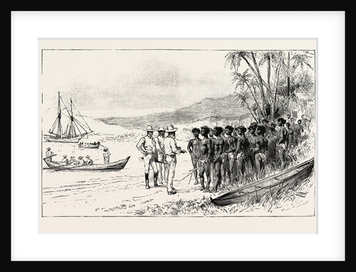 The Kanaka Labour Question in Queensland: Recruiting: Traders Persuading the Islanders to Embark for Queensland by Anonymous