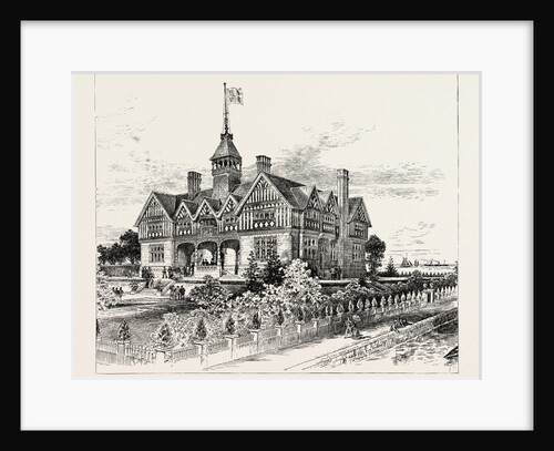 The Chicago Exhibition: The Offices of the British Commission, on the Shore of Lake Michigan, United States of America by Anonymous