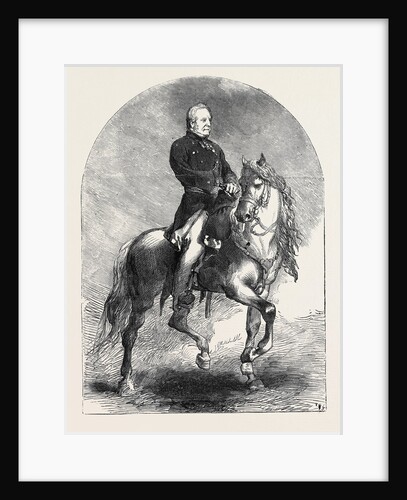 The Late Lord Raglan, Commander of the British Army in the Crimea. by Anonymous