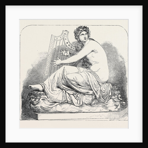 The Queen of the Waters Tuning Her Harp to Celebrate the Alliance of the Western Powers. (Sculptere), Exhibition of the Royal Academy by Anonymous