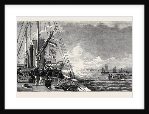 The Baltic Fleet: the Snap Gun Boat of H.M.S. James Watt Sent to Intercept Along Shore Traffic by Anonymous