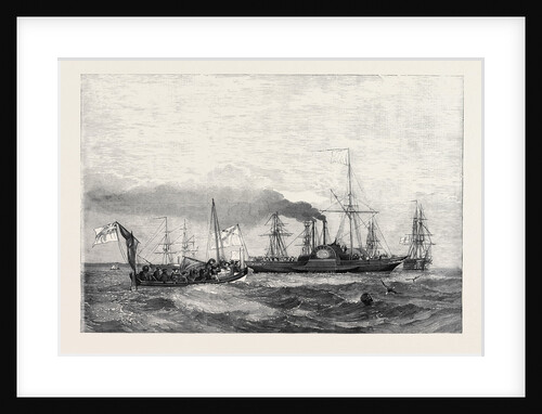 Russian Steamboat, with a Flag of Truce Bringing Despatches for Admiral Dundas by Anonymous