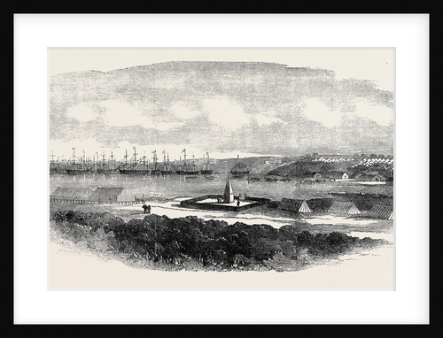 Burial Ground of French Seamen at Kamiesch Bay by Anonymous