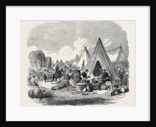 The Commissariat Camp in the Crimea, 3rd Division by Anonymous