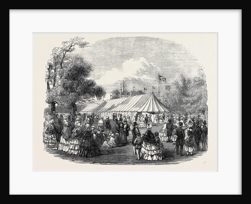 The Watford Horticultural and Floricultural Show, in Cassiobury Park by Anonymous