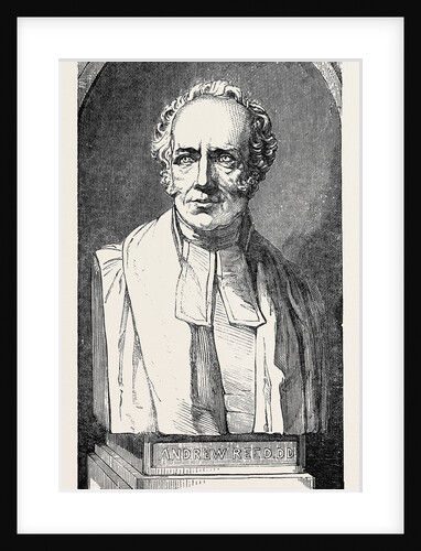 Marble Bust of Dr. Andrew Reed by Anonymous